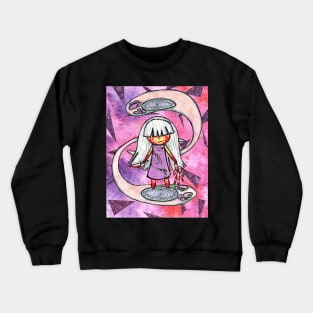 Pastel Goth GIrl Crewneck Sweatshirt